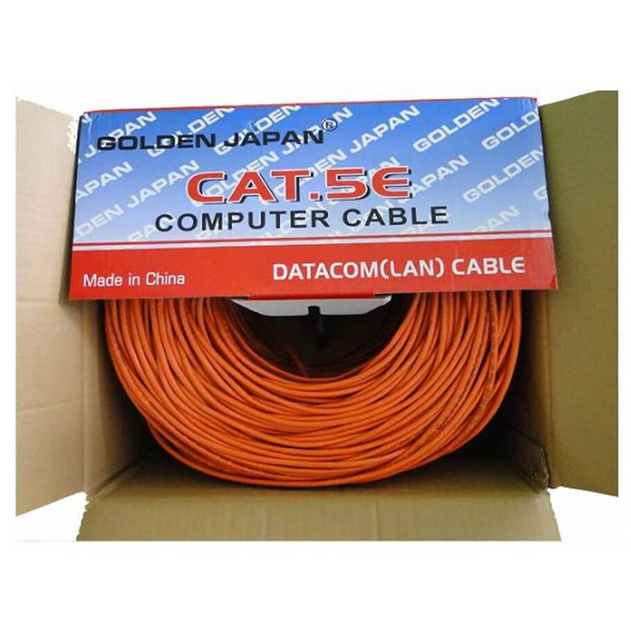 Cáp mạng CCA 305 mét/ cuộn Golden Japan UTP CAT.5E